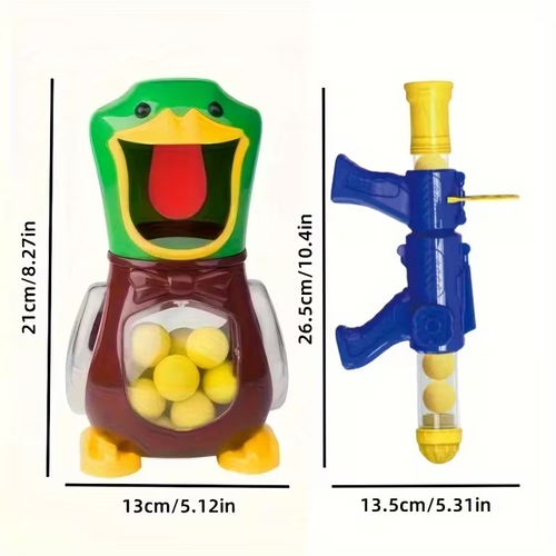 14pcs Additions Parent-Child Interactive Shooting Game - Duck Hunting Toy