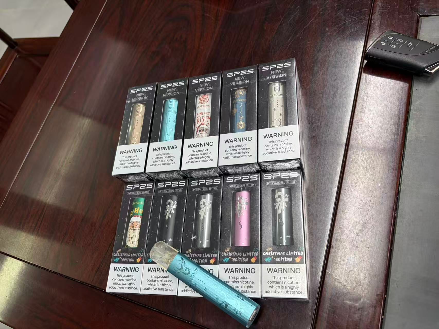 正品思博瑞sp2s聖誕限定一代國際版鈦主機聖誕款適用一代煙彈ILIA糖果雲煙館