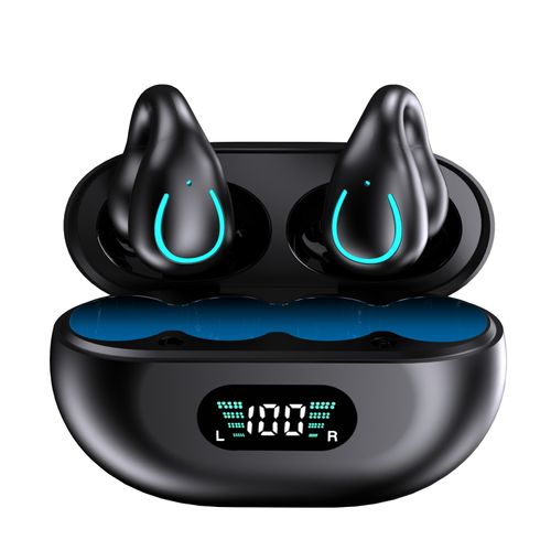 New Arrivals Stereo Hifi Headphones Wireless gaming Headphones Displays Screen BT5.3 Earbud