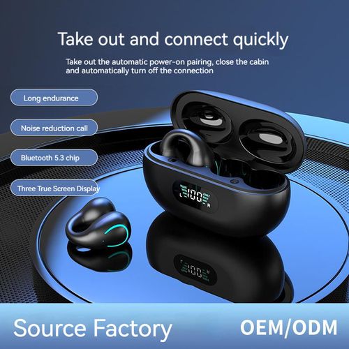 New Arrivals Stereo Hifi Headphones Wireless gaming Headphones Displays Screen BT5.3 Earbud