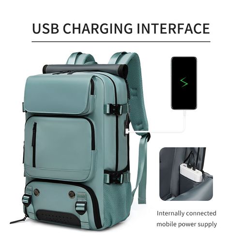 Activities Backpack with Shoe Barn Men Smart Travel Bag With USB Stylish Design Outdoor Large Capacity Casual Sports Backpack