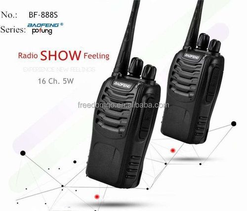 Baofeng 888S BF-888S Handheld Walkie-talkie Long Range Two Way Radio Walkie Talkie Mobile Phone