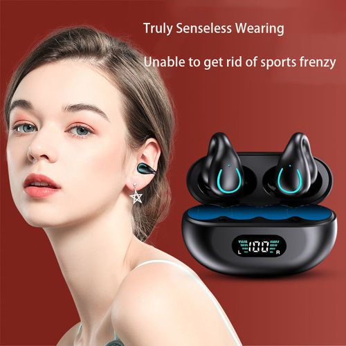 New Arrivals Stereo Hifi Headphones Wireless gaming Headphones Displays Screen BT5.3 Earbud