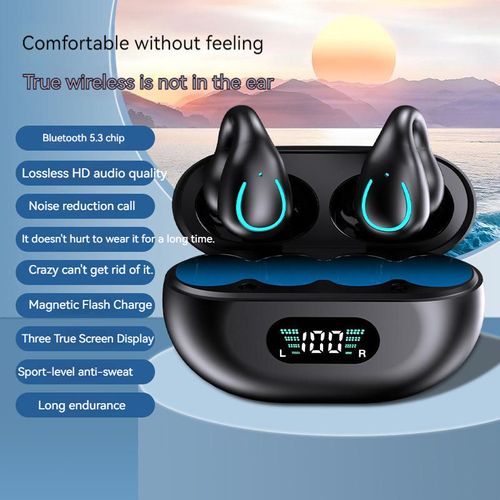 New Arrivals Stereo Hifi Headphones Wireless gaming Headphones Displays Screen BT5.3 Earbud