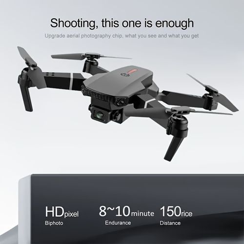 FPV Live Video,2-Battery Foldable RC Quadcopter Drone - Dual 4K Camera, App Control, Easy-to-Use for Adults and Kids - 2024 Newest Model with Long Flight Time