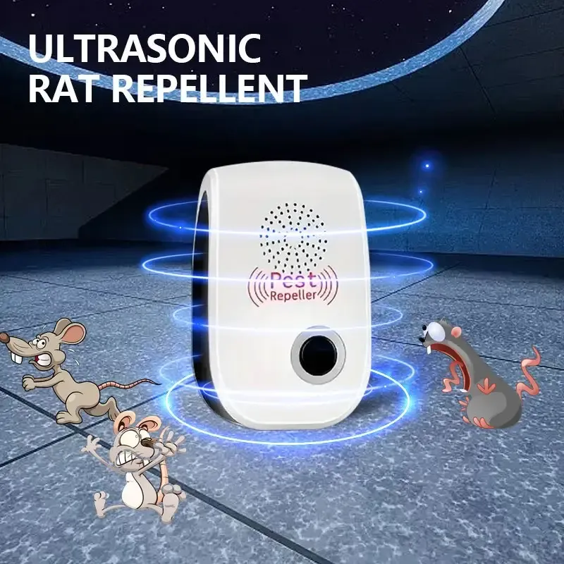 8 pieces of upgraded ultrasonic insect repellents, indoor ultrasonic insect repellents, electronic plug-in insect repellent controllers