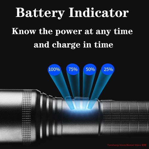 MJAA™-Japan imported LED mobile power flashlight