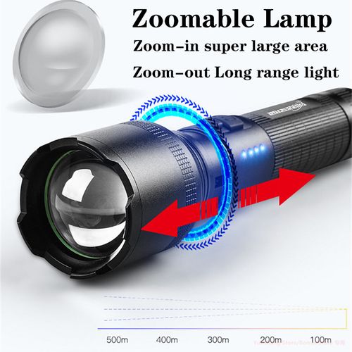 MJAA™-Japan imported LED mobile power flashlight