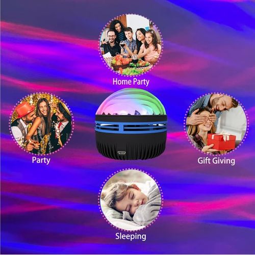 MJAA™-2 in 1 Northern Lights and Ocean Wave Projector