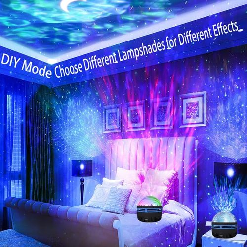 MJAA™-2 in 1 Northern Lights and Ocean Wave Projector