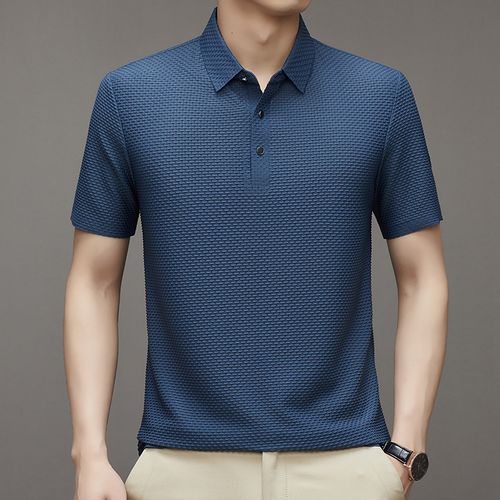 MJAA™  Men's ice silk breathable slim business short-sleeved