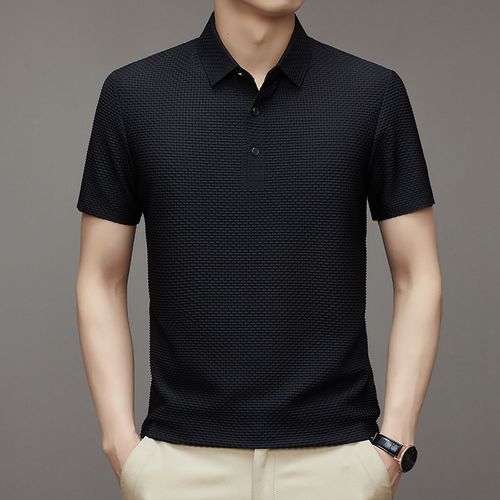MJAA™  Men's ice silk breathable slim business short-sleeved