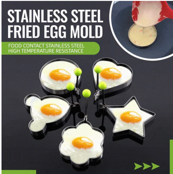 MJAA™-Stainless Steel Fried Egg Molds
