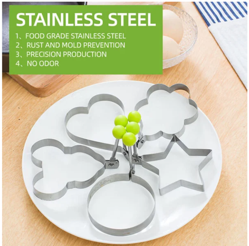 MJAA™-Stainless Steel Fried Egg Molds