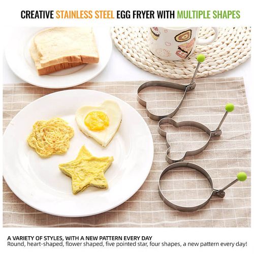 MJAA™-Stainless Steel Fried Egg Molds