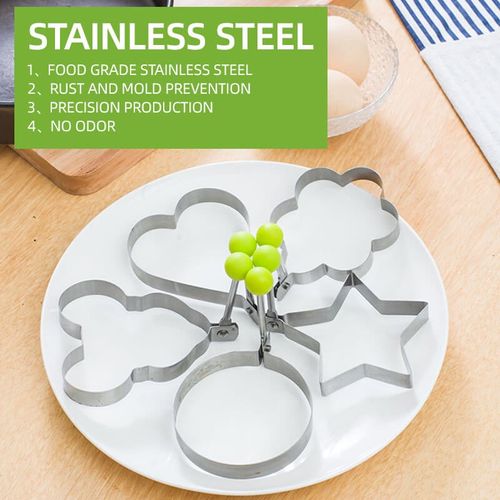 MJAA™-Stainless Steel Fried Egg Molds