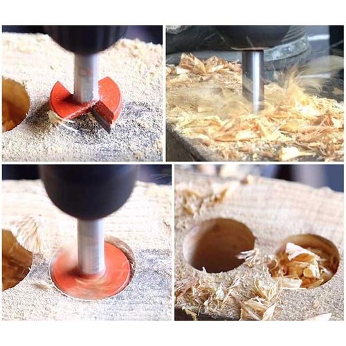 ✨Positioning Woodworking Drill Bit Set