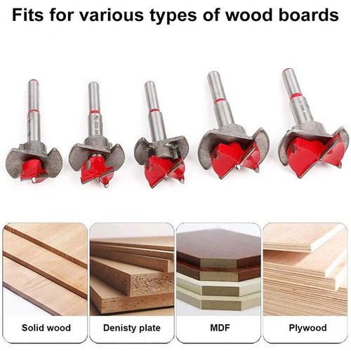 ✨Positioning Woodworking Drill Bit Set