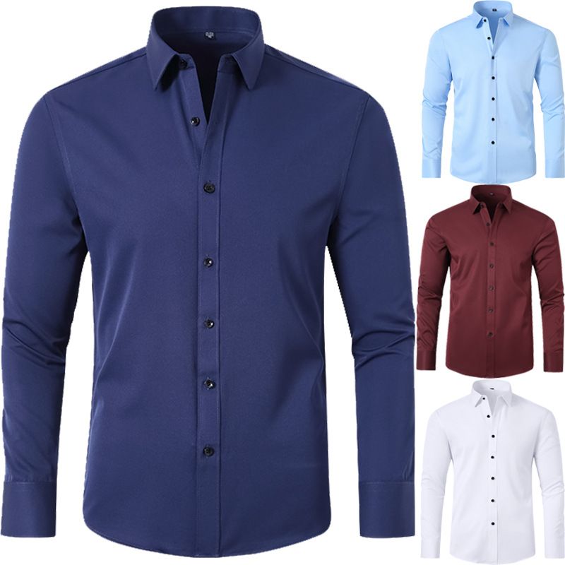 👔Men's shirts free ironing anti-wrinkle