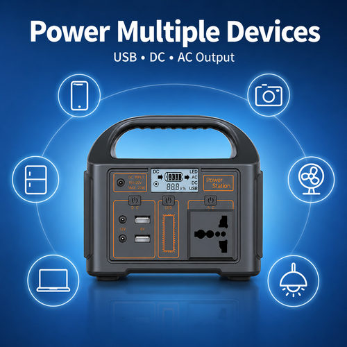 🔥Hot Seller🔥 COD！150W Mini Outdoor Power Station, Energy Storage Power Station, Portable Power Bank, Emergency Power Supply, 76.8Wh, Portable Handheld