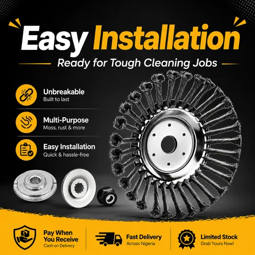 🔥Hot Seller🔥 COD！Lawn Mower Steel Wire, 6-inch and 8-inch Grass-Cutting Heads, Derusting Wheels, Weeding Wheels, Weeding Heads, Weeding Discs—Universal Parts for Grass Cutters