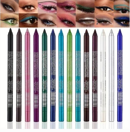 🇲🇦🔥 Kit de 12 eyeliners professionnels – Paiement à la livraison 🔥✍️💄🛒
