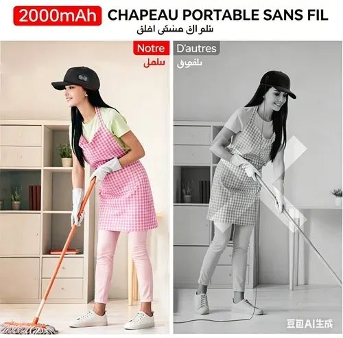 💆‍♀️✨ Bonnet de soin infrarouge pour la tête – Votre soin spa à domicile