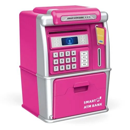 🔥Hot Seller🔥 COD！Cross-Border ATM-Style Piggy Bank: Large Capacity, Smart PIN and Card Access, Children's Savings Bank