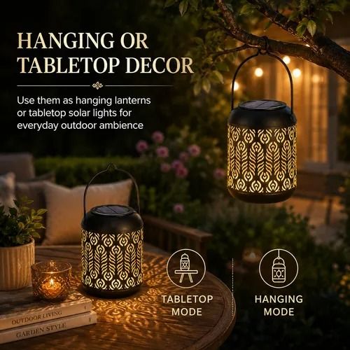 🔥Hot Seller🔥 COD！Cross-Border Solar-Powered Outdoor Wall Lamps: Projection Lamps Featuring Mandala, Sunflower, and Peony Designs for Exterior Walls