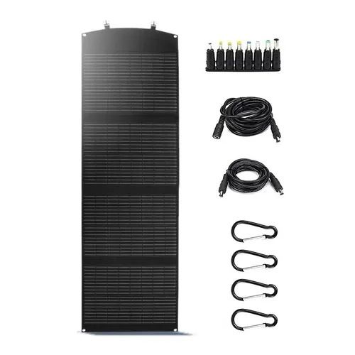 🔥Hot Seller🔥 COD！Solar Folding Kit 30-200W 18V Power Supply & Energy Storage Solar Kit Outdoor Solar PV Panel Folding Kit