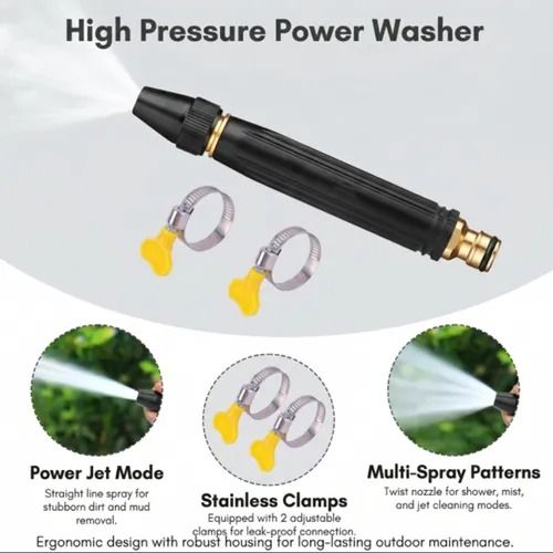 🔥Hot Seller🔥 COD！Car Wash Pump, Water Gun Nozzle, High-Pressure Hose for Household Cleaning, Watering Flowers and Vegetables—Powerful Pressure-Boosting Flexible Hose