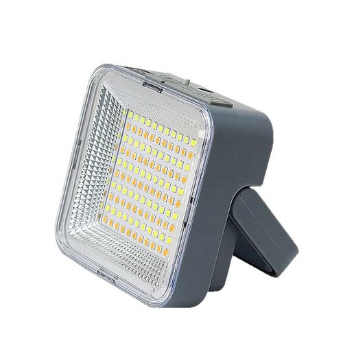 Ultra-High Power Portable Led Light with Solar Panel Magnetic Solar IP65 Rating Hiking Camping Fishing Garden Emergency Light