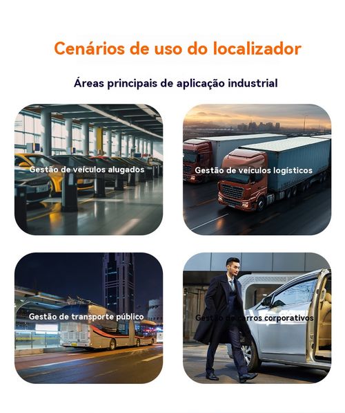 Rastreador veicular GPS Beidou inteligente sem fio