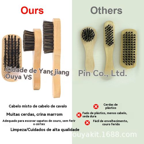 Kit de cuidado para sapatos de couro genuíno