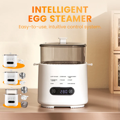 🔥🔥🔥Mini Multi-Functional Egg Cooker Set with Smart Touch Panel