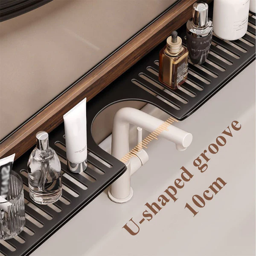 ✨2025 New Design🌸Walnut Suction Cup Shelf for Bathroom