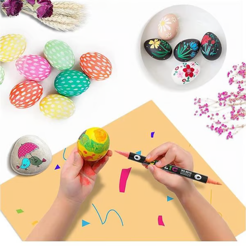 🔥Last Day Promotion - Dual Tip Acrylic Paint Pen Marker - 72Colours