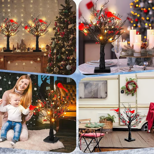 ✨49% OFF🔥Little Red Bird Tree Light