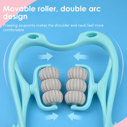 🔥🔥🔥6 Wheel Pressure Point Neck Massager