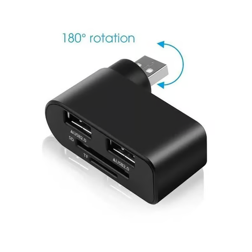 🔥🔥🔥4 in 1 Rotatable USB Hub
