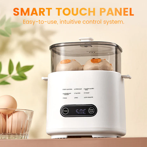 🔥🔥🔥Mini Multi-Functional Egg Cooker Set with Smart Touch Panel
