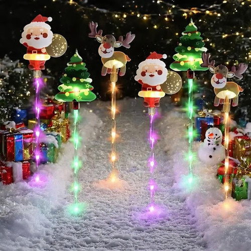 🎄6-Pack Solar Christmas Decorative Lights Christmas🎉