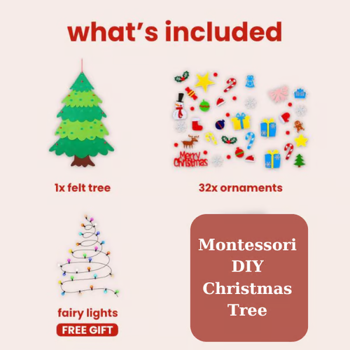 🎄🎄🎄2025 HOT SALE 50% OFF⭐Montessori DIY Christmas Tree