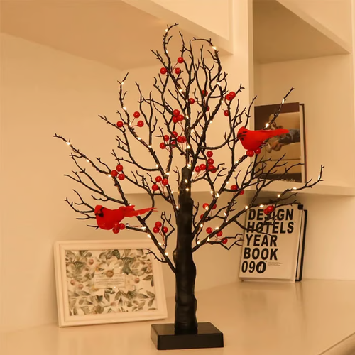 ✨49% OFF🔥Little Red Bird Tree Light