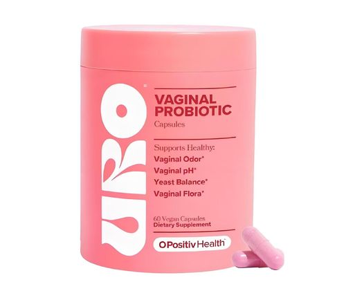URO Women's Probiotics - 60 Count (Pack of 1) - Prebiotic and Probiotic Capsules for Healthy pH Balance and Odor