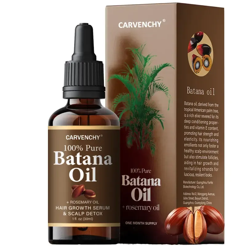 Batana Oil,Strong & Healthy Hair, Make Hair Longer Fuller Thicker,for All Hair Typesm,Unisex