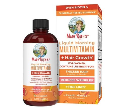 Liquid Multivitamin + Hair Growth - Help hair become thicker