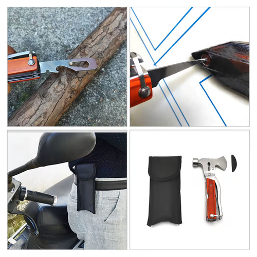 (🎅 HOT SALE NOW-48% OFF)-16in-1 Portable Multi-Functional Claw Hammer Tool For Vehicle Household Hiking