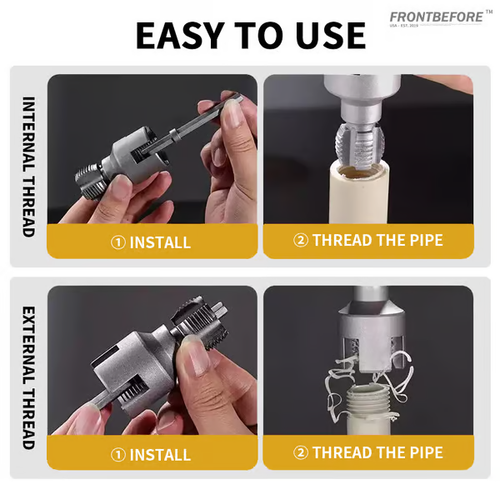 🔥🔥🔥Integrated Internal & External Pipe Threading Tool🔥
