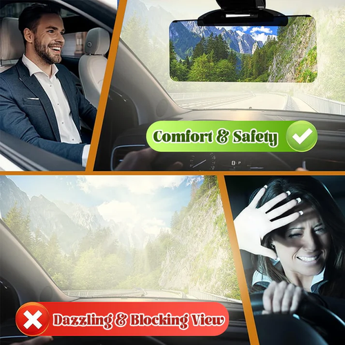 🚗☀️Summer Special Offer 50% OFF🔥Anti-Glare Driving Visor for Sun Glare & Snow Blindness